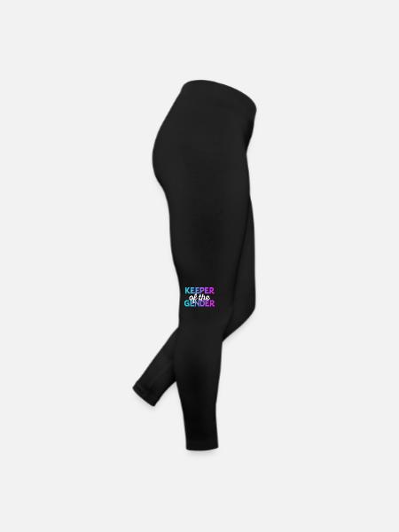 Keeper Of The Gender - Women’s Jersey Leggings - black - Right