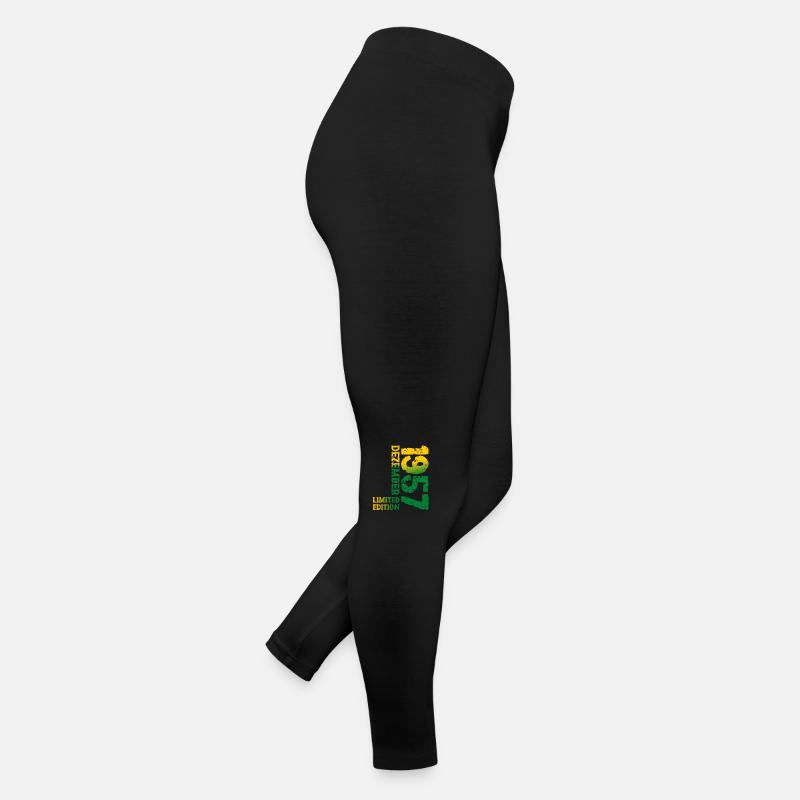 1957 Dezember Limited Edition 66. Geburtstag Deko Frauen Jersey Leggings