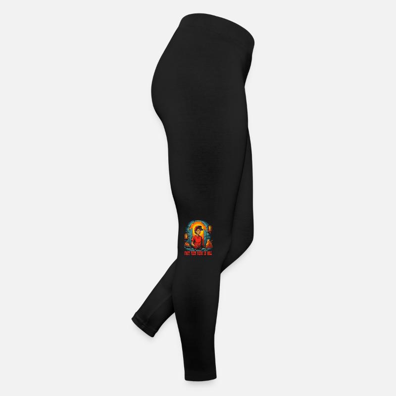 Le travail dans la restauration rapide, c’est l’enfer Legging en jersey Femme