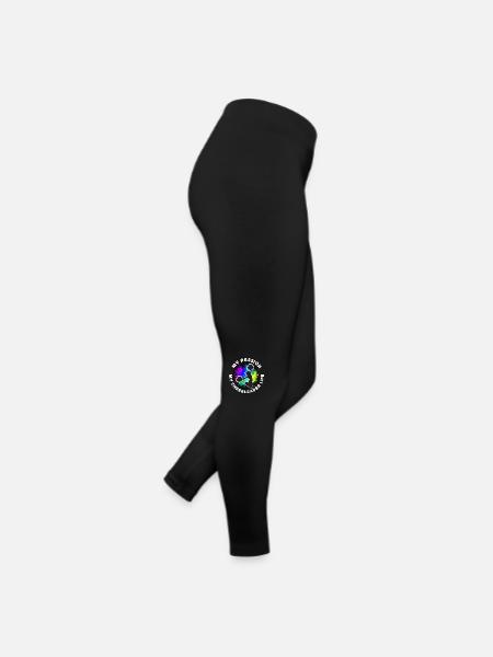 Cheerleader My Passion My Cheerleader Life Dancing - Frauen Jersey Leggings - Schwarz - Rechts