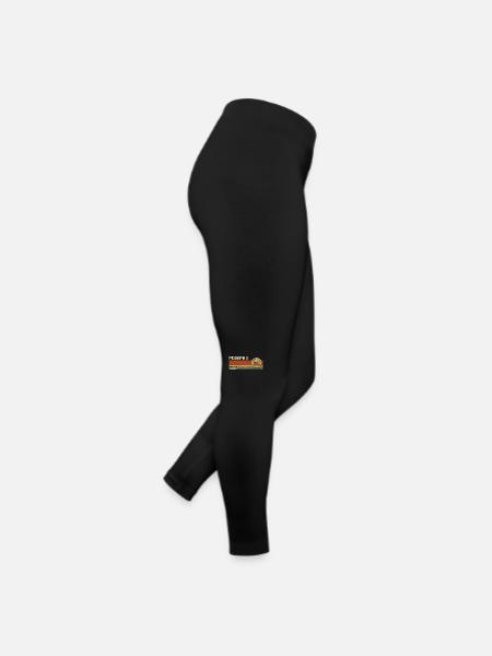 Pompeii Italy Vintage Volcanic Eruption Gift - Women’s Jersey Leggings - black - Right