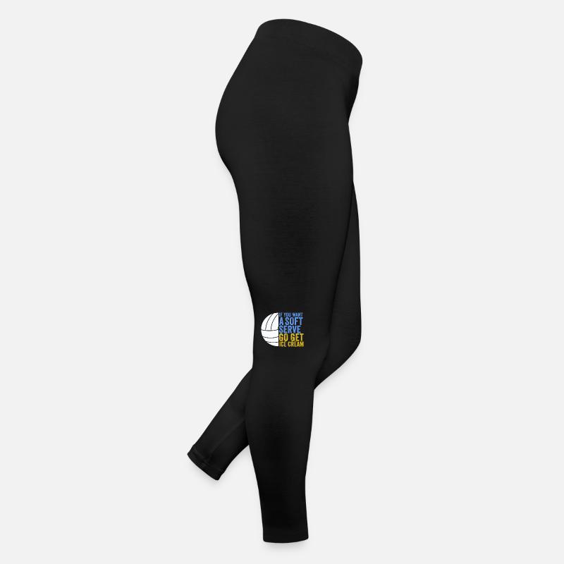 Wenn Sie eine Softportion wollen, besorgen Sie sich Eis Frauen Jersey Leggings