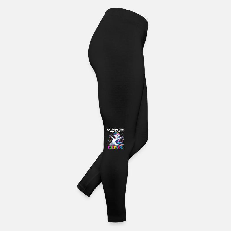 Unicorn Carnival Confetti Alaaf Helau Party Funny Women’s Jersey Leggings