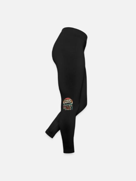Legendary 2012 birthday year - Women’s Jersey Leggings - black - Right