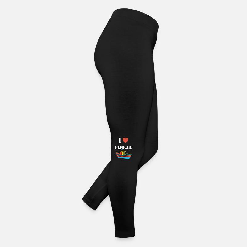 Bateau humour péniche Legging en jersey Femme