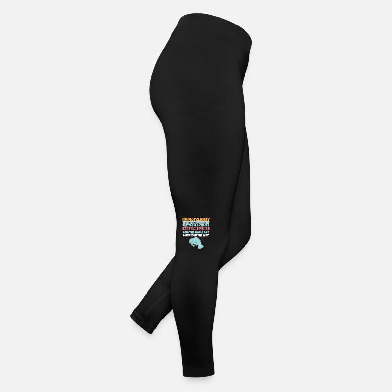 Je ne suis pas maladroit Le sol me déteste Lamantin stupide Legging en jersey Femme