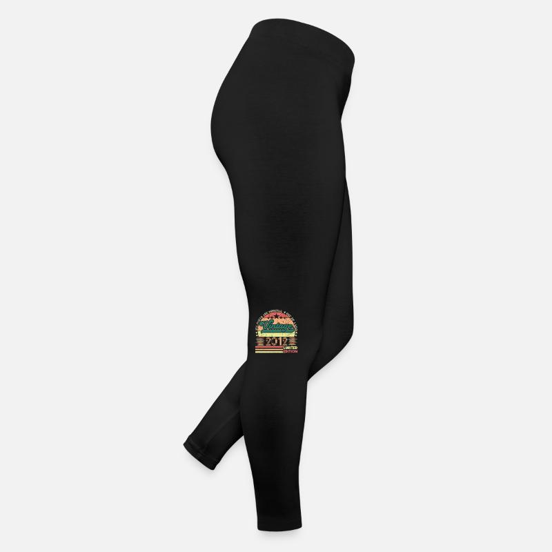 Cadeau d’anniversaire Retro 2012. Vintage 2012. Legging en jersey Femme
