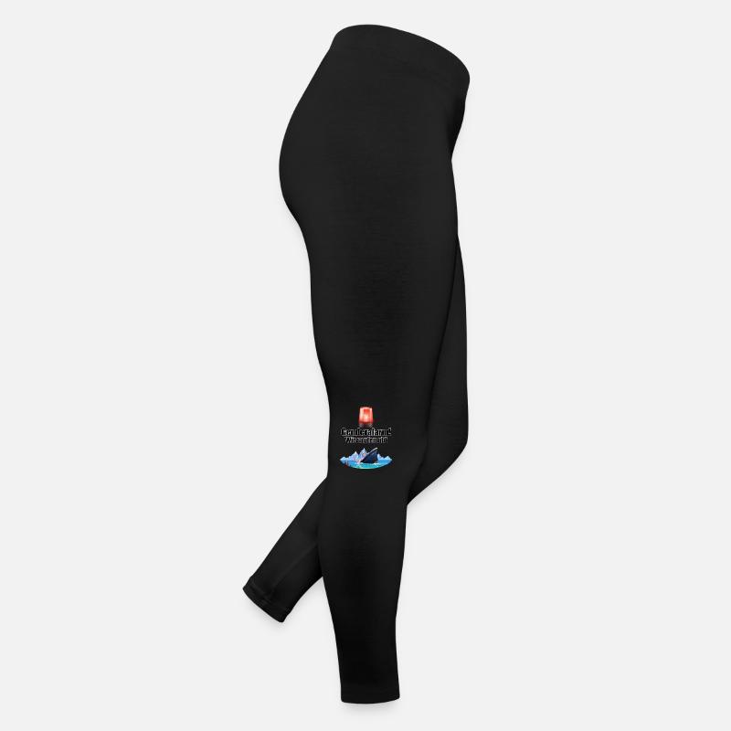 Genderalarm - Frauen Jersey Leggings - Schwarz
