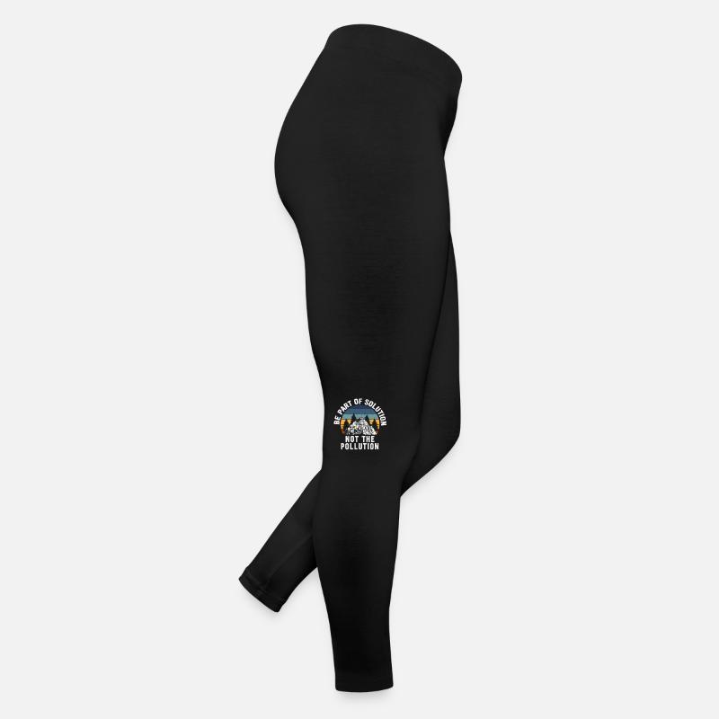 Kein Müll Anti-Littering-Tag der Erde Frauen Jersey Leggings