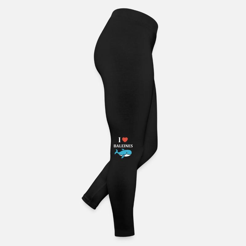 humour baleine Legging en jersey Femme