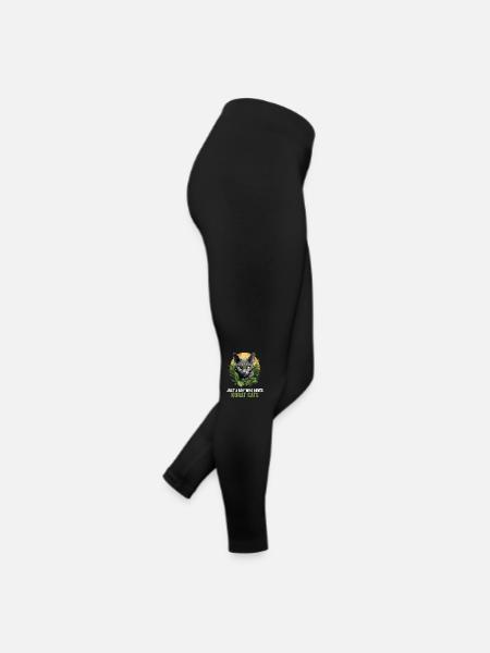 Korat Chaton Korat Chat - Legging en jersey Femme - noir - Droite
