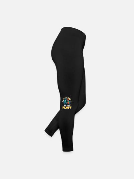 Conure I Don't Give A Flying Pet Bird Conure Lover - Women’s Jersey Leggings - black - Right