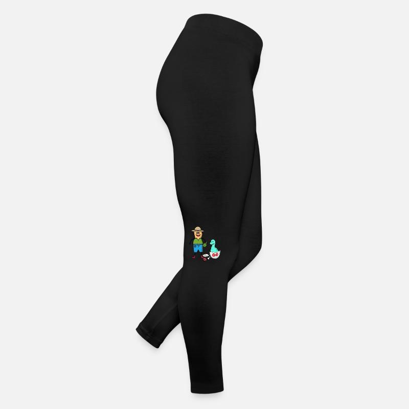 Cacahuète Zookeeper Dino bébé oeuf de naissance Legging en jersey Femme