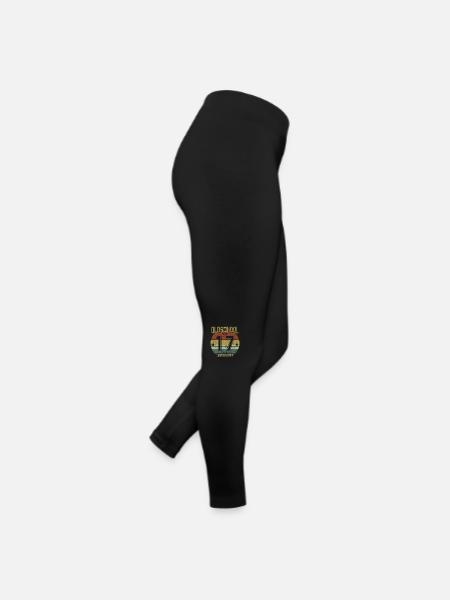 January 2017 - Birthday in January Oldschool - Women’s Jersey Leggings - black - Right