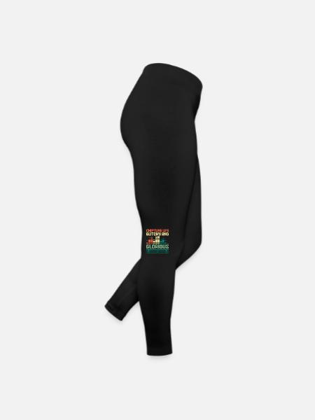 Chiptune Music Lover Groove to the Bleeps and Bloo - Women’s Jersey Leggings - black - Right