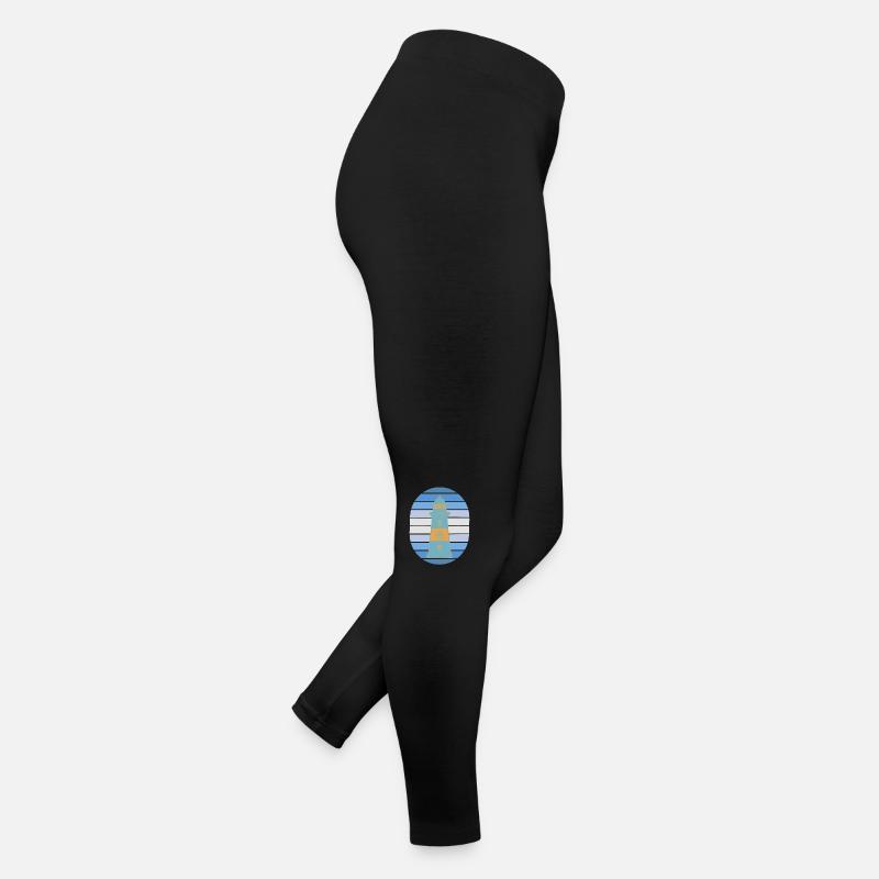 Leuchtturm Signal maritim Leuchttürme Frauen Jersey Leggings