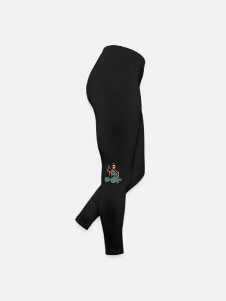 Best Mom Proud Mother Mother's Day Design - Women’s Jersey Leggings - black - Right