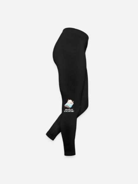 Offizielles Schafshirt Offizielles Schlafshirt - Frauen Jersey Leggings - Schwarz - Rechts