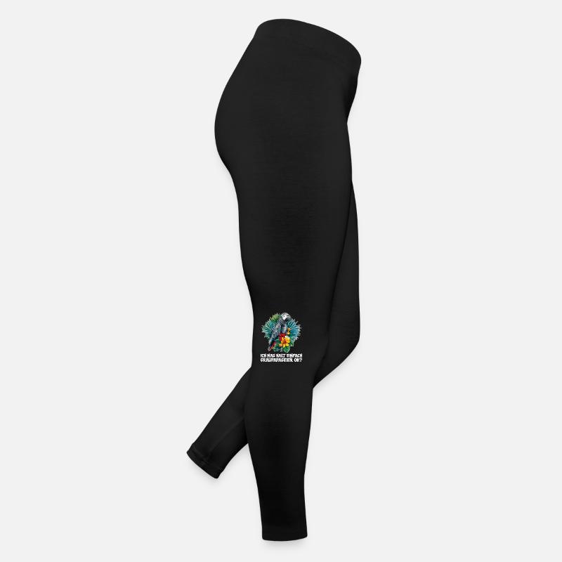 Perroquets gris d’Afrique Legging en jersey Femme