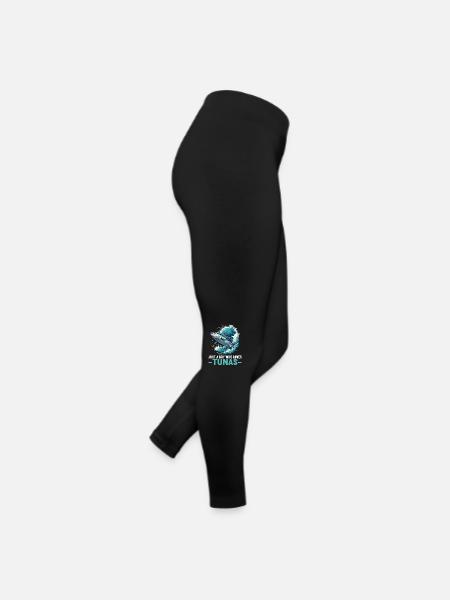 Thon Thunfische Thunfisch - Legging en jersey Femme - noir - Droite