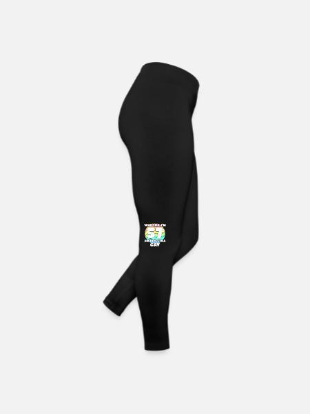 57. Geburtstag 57 BDay Lesbisch Schwul Bi Trans - - Frauen Jersey Leggings - Schwarz - Rechts