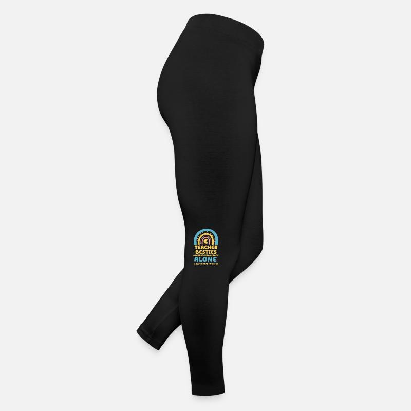 Lehrer Besties, weil sie verrückt werden Frauen Jersey Leggings
