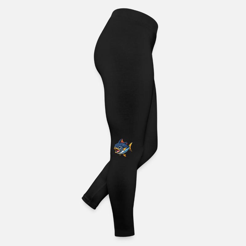 THON À NAGEOIRES NOIRES Legging en jersey Femme