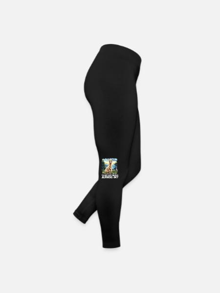 Alpaca Alpacas Alpaca - Women’s Jersey Leggings - black - Right