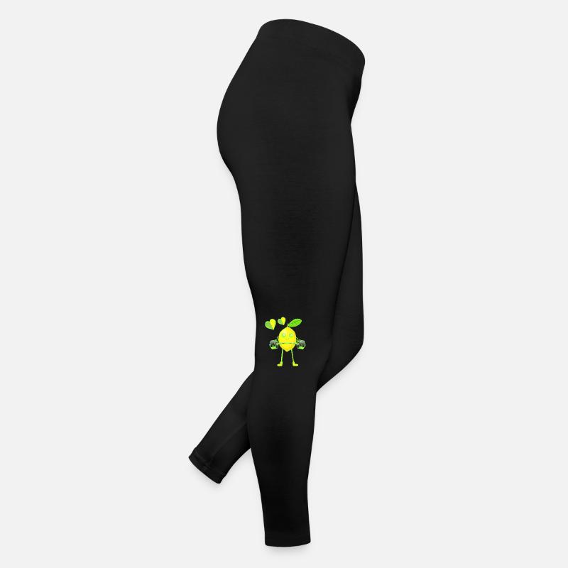 Lemon Poids Exercice Poids GYM Exercice Muscles Legging en jersey Femme
