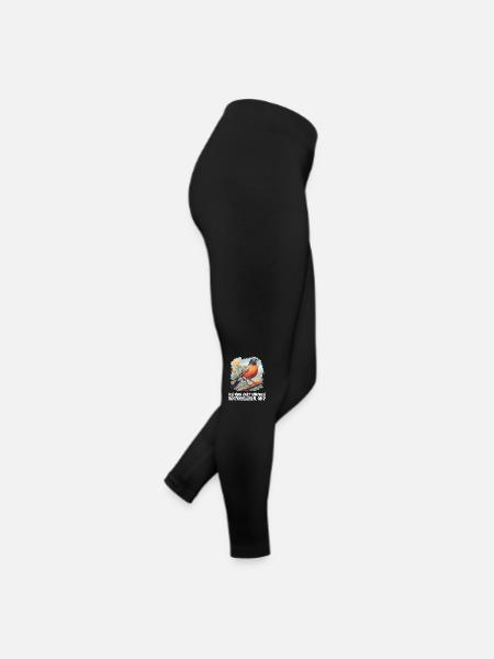 Robin Rotkehlchen - Women’s Jersey Leggings - black - Right