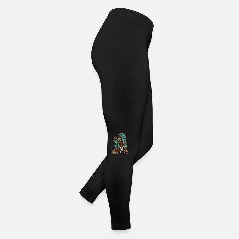 Mayan God Mayan Mythology Itzamna Women’s Jersey Leggings