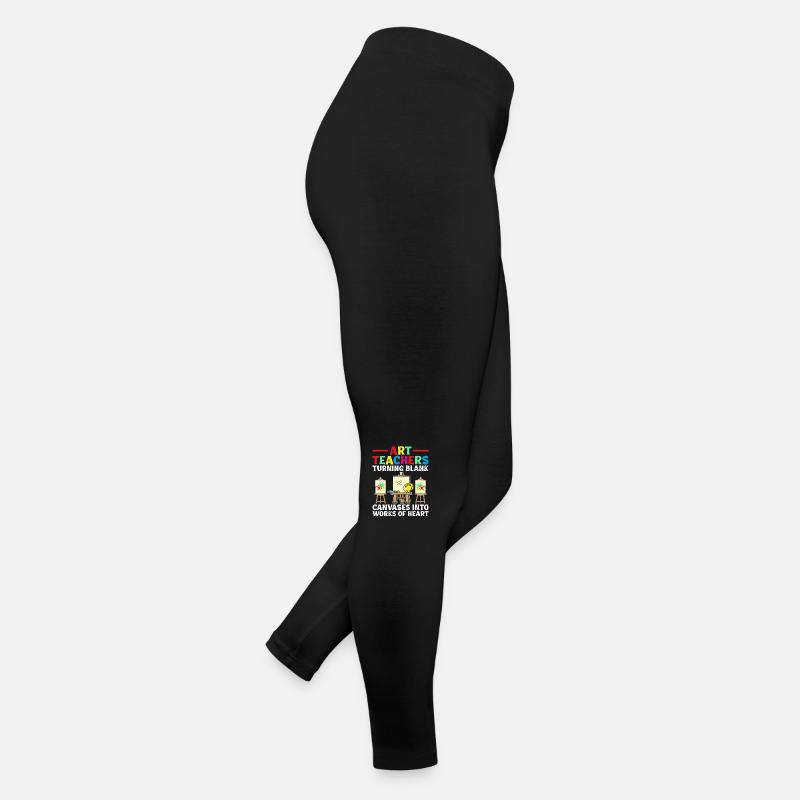 Kunstlehrer Schullehrer Lustige Kunstlehrer Scho Frauen Jersey Leggings