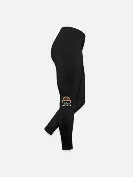 Awesome since August 1998 - Geburtstag - Frauen Jersey Leggings - Schwarz - Rechts