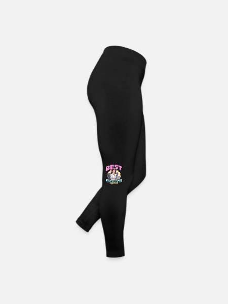 Assistante Admin Secrétaire de la Meilleure Escouade Professionnelle - Legging en jersey Femme - noir - Droite