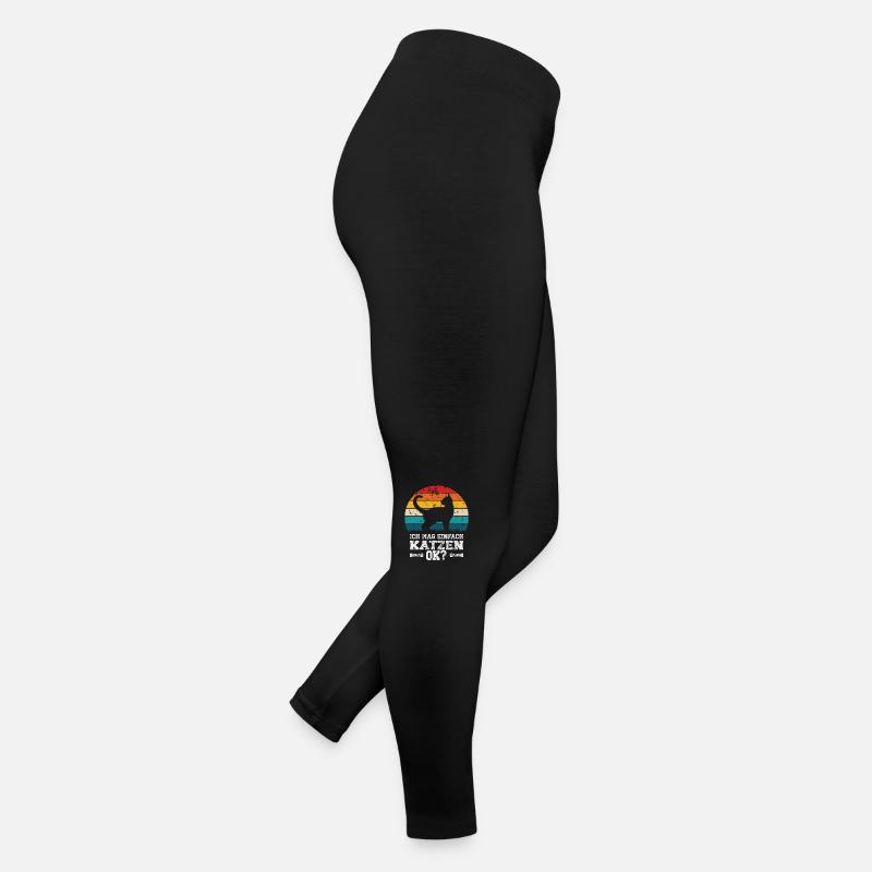 J’aime les chats Legging en jersey Femme