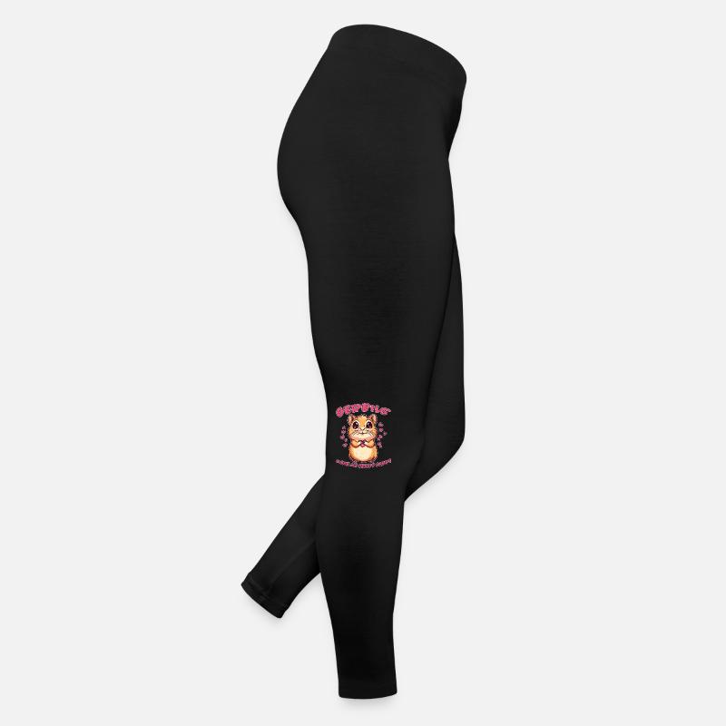 Gerbille disant rat de course drôle gerbille cadeau Legging en jersey Femme