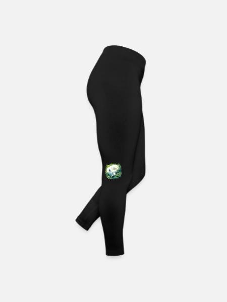 Arctic Fox Polarfüchse Polarfuchs - Women’s Jersey Leggings - black - Right