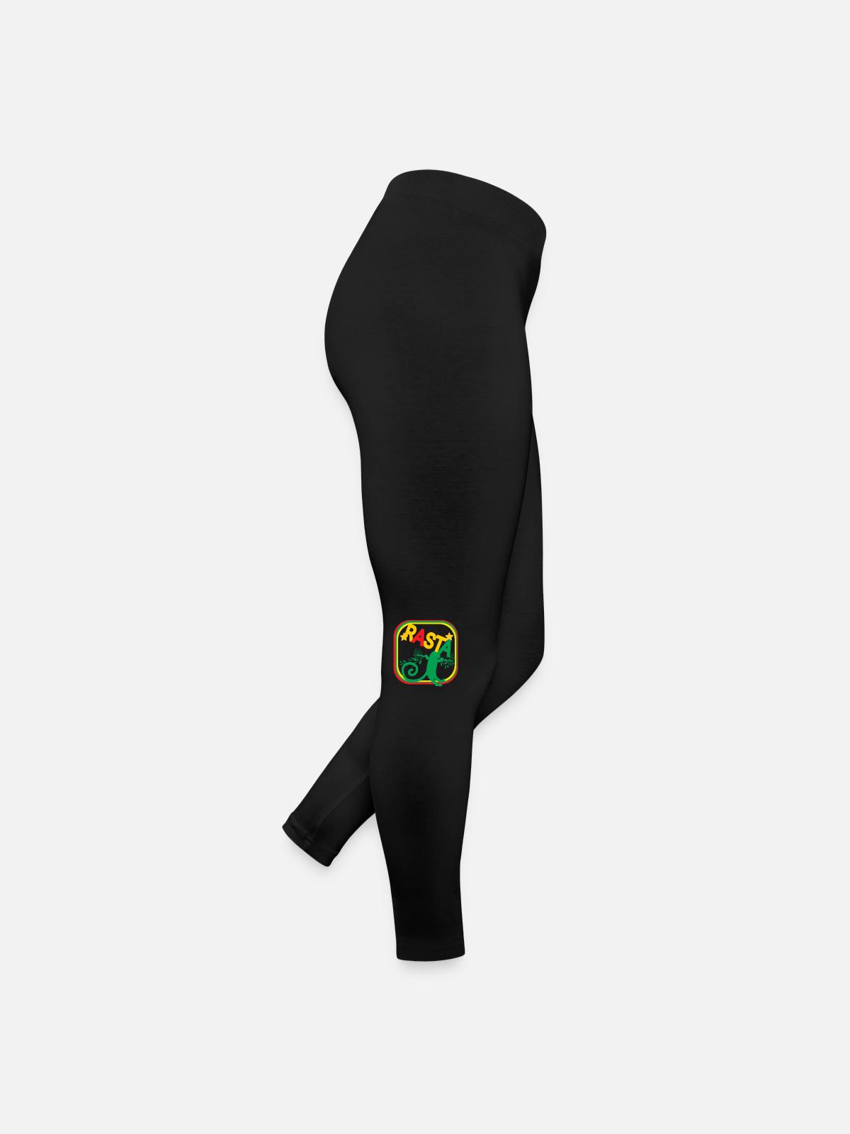 Rasta - Women’s Jersey Leggings - black - Right