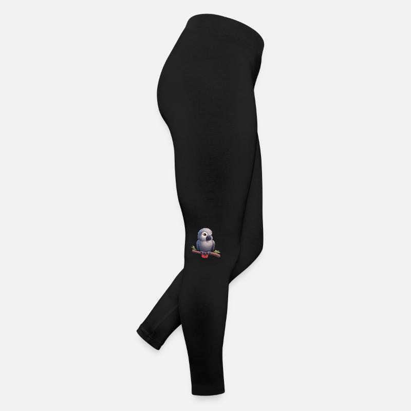 Perroquet gris Graupapageis Graupapagei Legging en jersey Femme