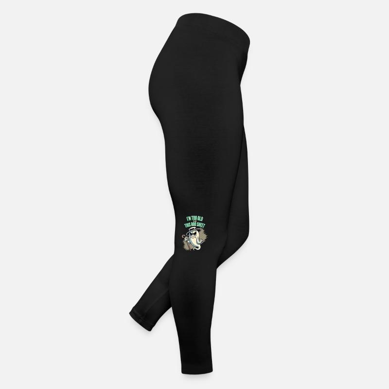 Boo Sheet Geist Lustiges Spruch Design Frauen Jersey Leggings