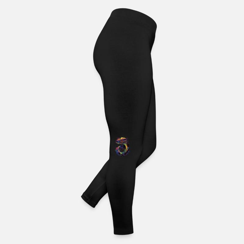 Schlange Frauen Jersey Leggings