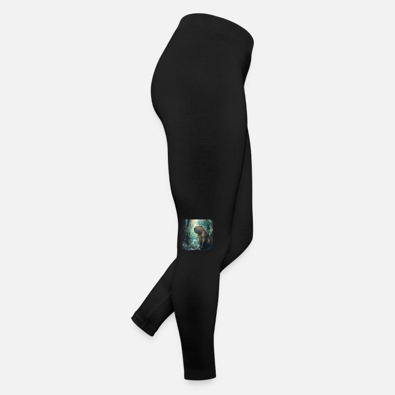 Wasserschwein Frauen Jersey Leggings