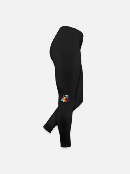 PAINT CAN PAINT - Women’s Jersey Leggings - black - Right