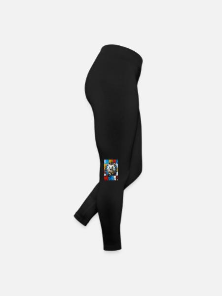 Hedgehog - Women’s Jersey Leggings - black - Right