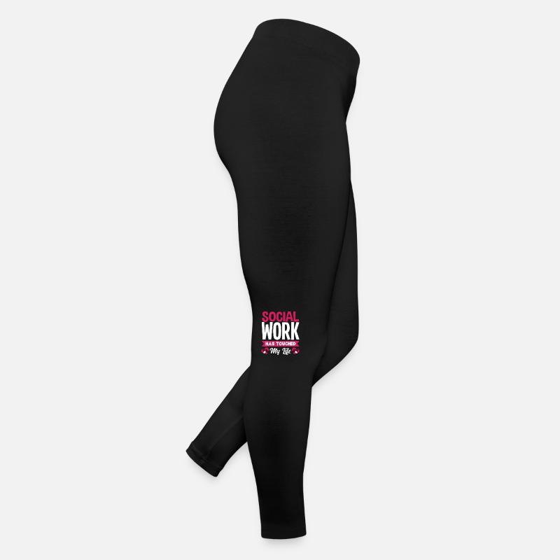 Social work has touched my life Women’s Jersey Leggings