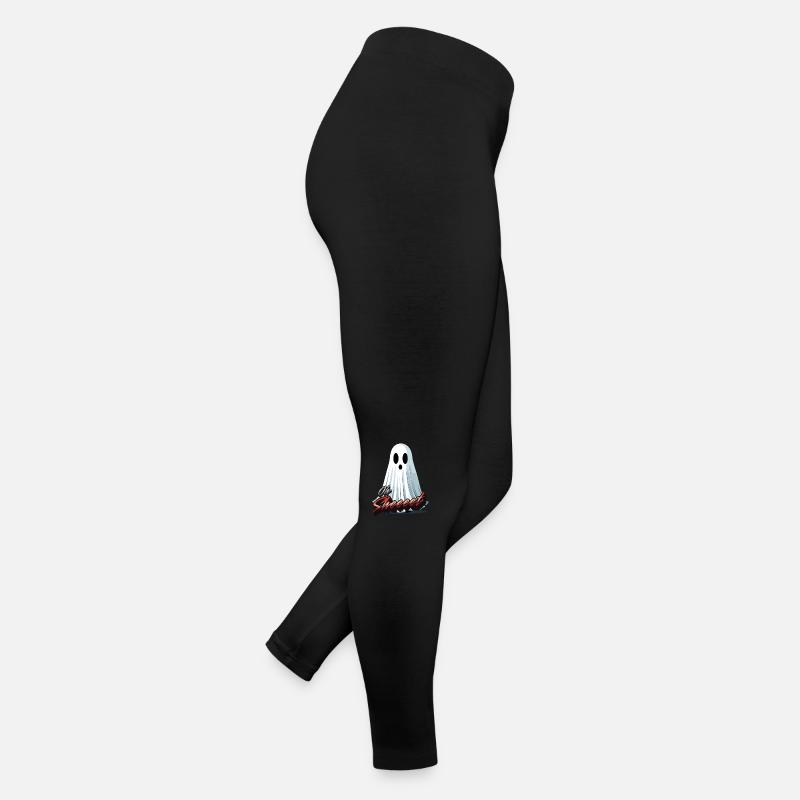 Oh Sheet Ghost Drôle Halloween Fun Legging en jersey Femme