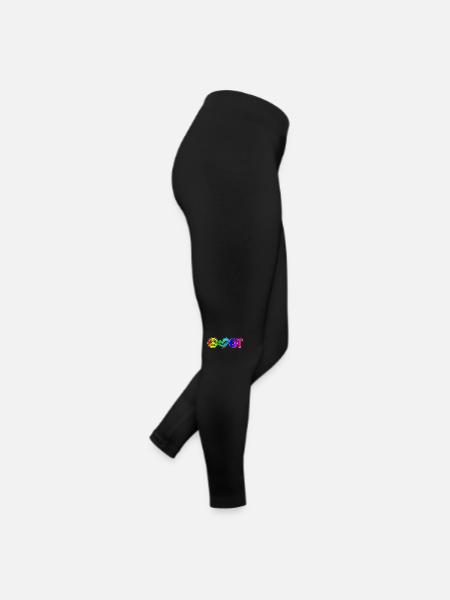 Occupational Therapy Peace - Women’s Jersey Leggings - black - Right