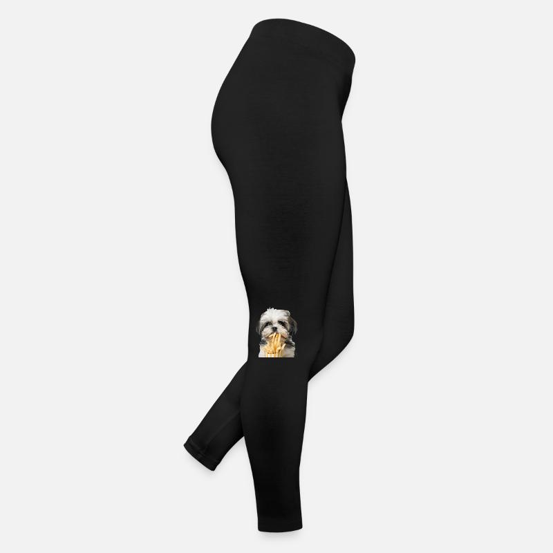 Shih Tzu Frauen Jersey Leggings