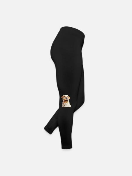 Labrador Retriever - Legging en jersey Femme - noir - Droite