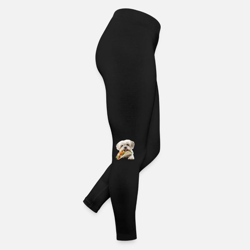 Shih Tzu Frauen Jersey Leggings
